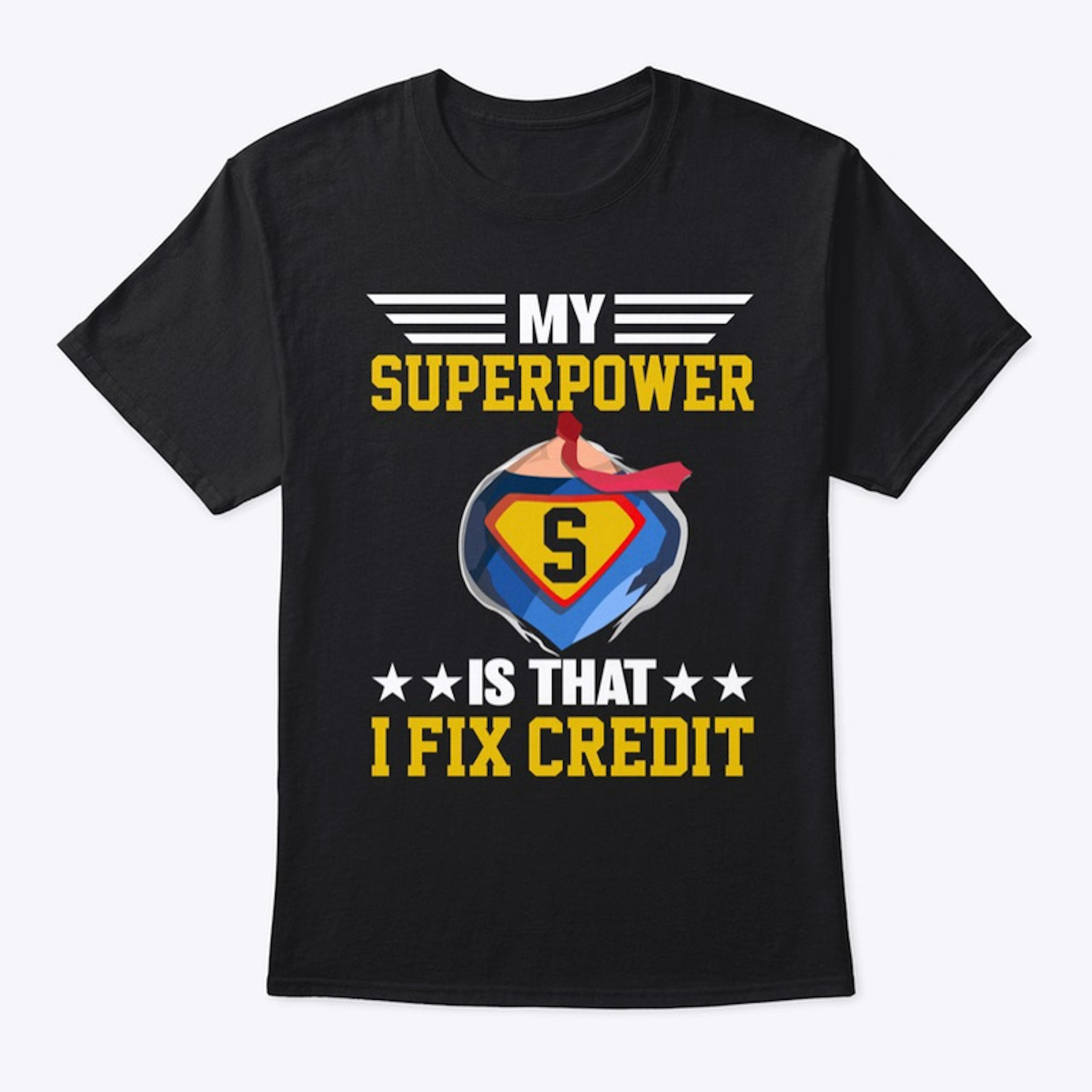 Superpower Credit Tee